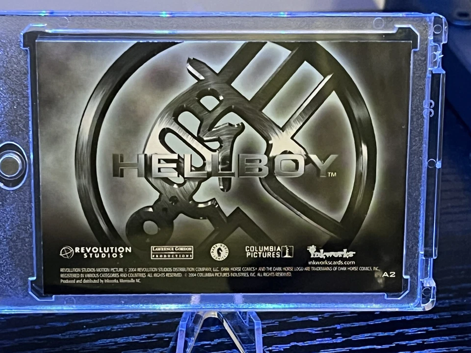 2004 Doug Jones As Abe  Sapien Hellboy Authentic Autograph Card  - Image 2 of 2