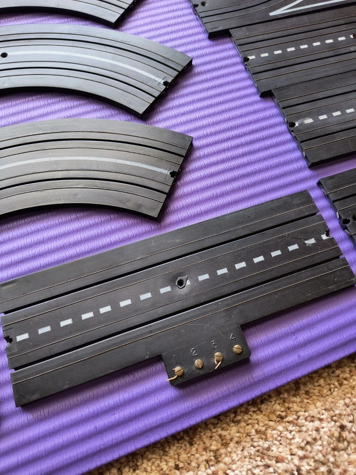 老式 Aurora 模型轨道汽车椭圆形轨道套装 20 世纪 60 年代缺失连接器用于零件 — 第 4/4 张图片