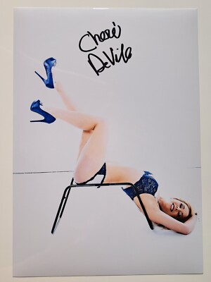 Cherie DeVille Sexy AVN Adult Model signed  20x30cm Foto Autogramm Autograph IP3