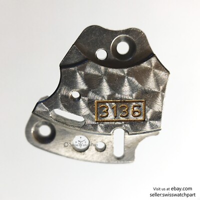 Rolex Caliber 3136 130 Winding Bridge Genuine Watch Movement Parts