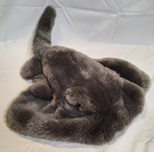 21" UNIPAK Large Stingray Plush Toy Doll 2015 PVC Pellets Gray Stuffed Animal
