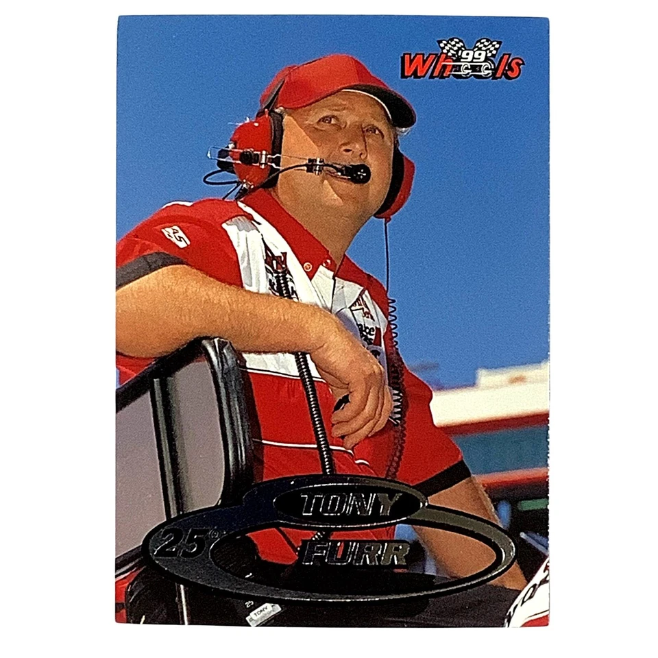 Tony Furr, Crew Chief #25, Budweiser, 1999 Wheels #83 NASCAR Winston Cup, NM+ - Image 2 of 4
