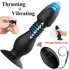 Automatic Telescopic Thrusting Gun Dildo Sex Machine Vibrator Male Masturbaters