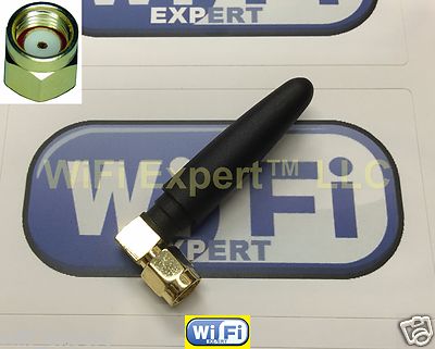 New 1dbi 2'' Angle 2.4GHz 5GHz Dual Band WiFi Antenna RP-SMA Linksys D-Link