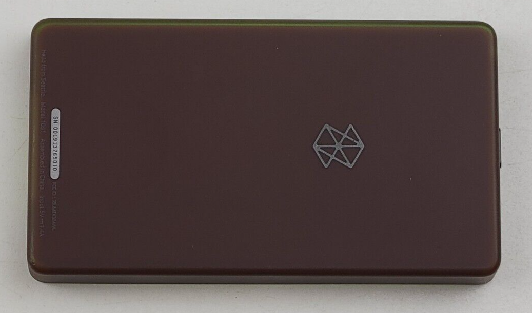 OEM Brown Back Panel Cover Housing & Lock Switch for Microsoft