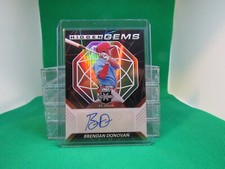 2021 Elite Extra Edition Hidden Gems Brendan Donovan Auto #HG-BD B13 #12