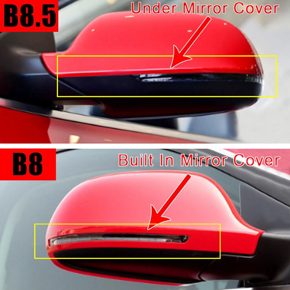 Side Mirror Turn Signal Sequential Light Indicator  Audi A3 A4 S5 B8 A6 S6 A8 - Image 3 of 4