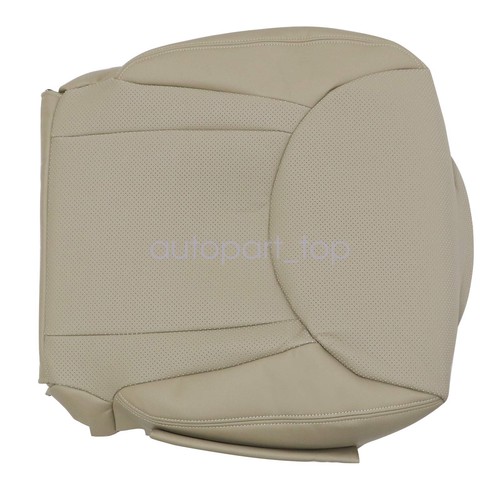 For 2001 2002 2003 Lexus LS430 Driver & Passenger Bottom Seat Cover Leather Tan - Picture 8 of 19