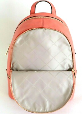 ?MICHAEL KORS RHEA ZIP MEDIUM BACKPACK PINK VENUS LEATHER  display picture 1