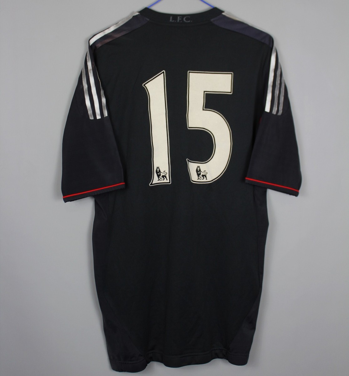LIVERPOOL 2011/2012 PLAYER ISSUE AWAY FOOTBALL SHIRT JERSEY