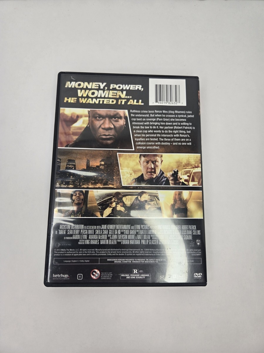 Mafia (DVD, 2012, Widescreen) Ving Rhames Pam Grier Robert