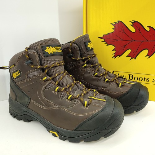 black wood safety boots