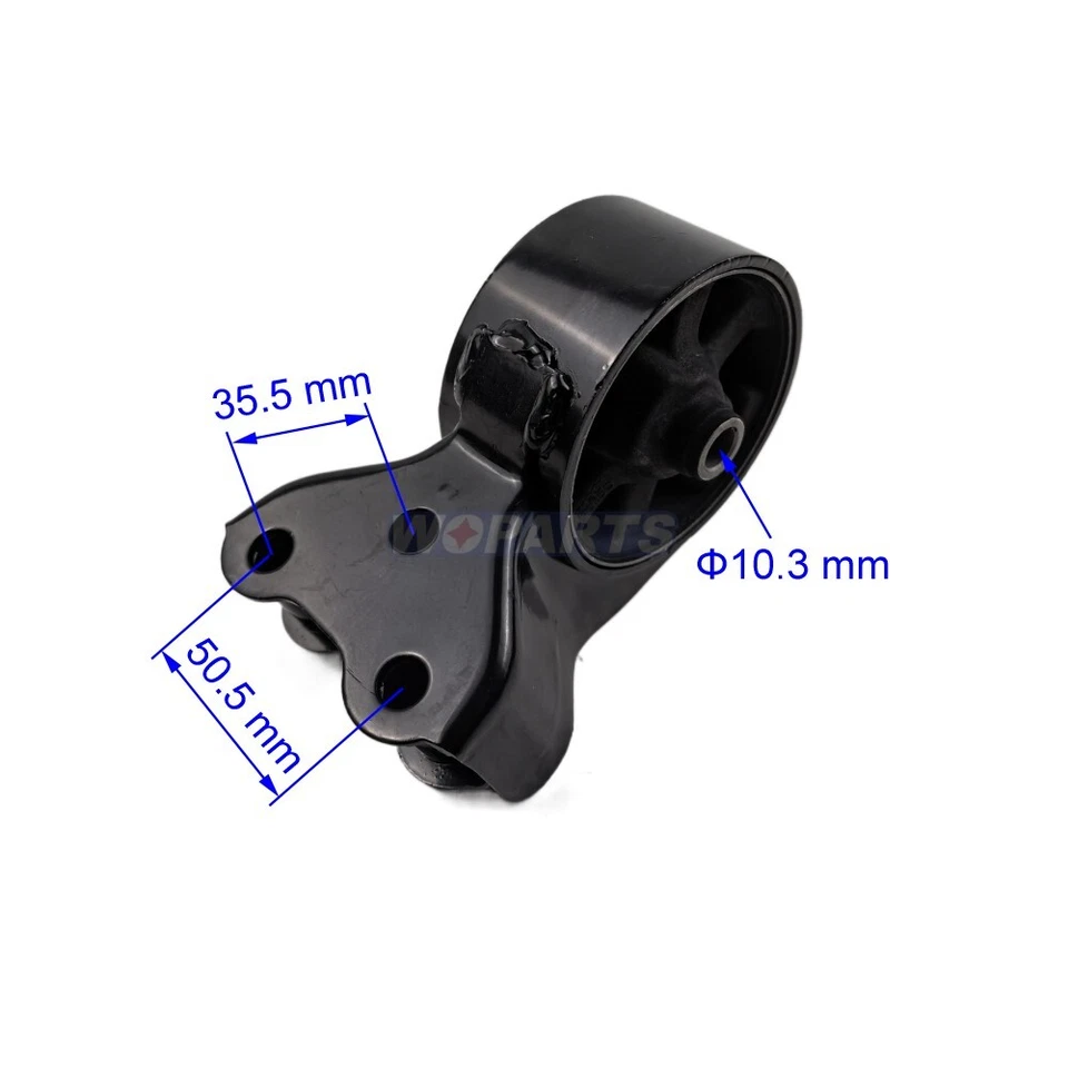 Juego de montaje de motor y amplificador de transmisión de 4 piezas apto para Hyundai Elantra Tiburon 2 2001-06 Foto 4 de 4