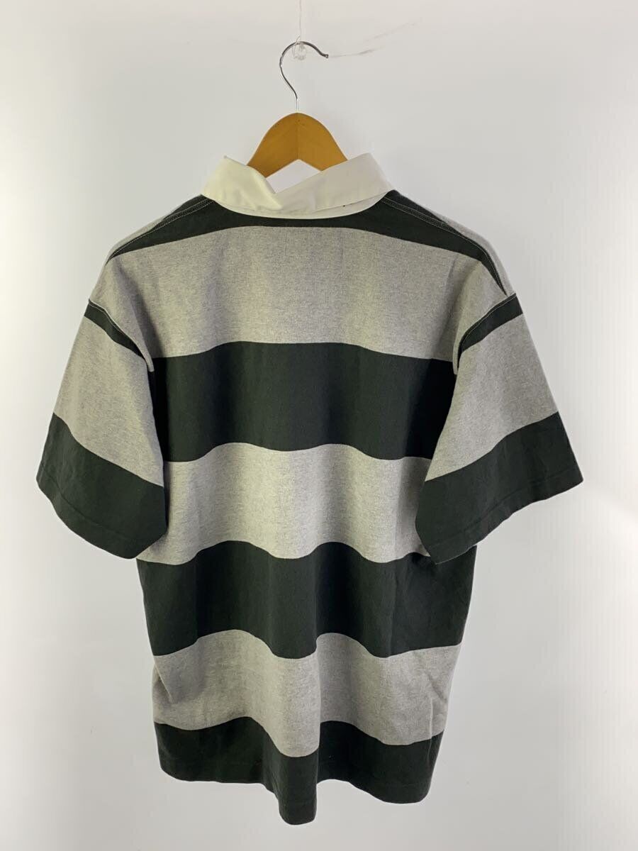 HUMAN MADE RUGBY S/S SHIRT/SizeL/Cotton/GRY/Striped Used | eBay HUMAN MADE RUGBY S/S SHIRT/SizeL/Cotton/GRY/Striped Used | eBay