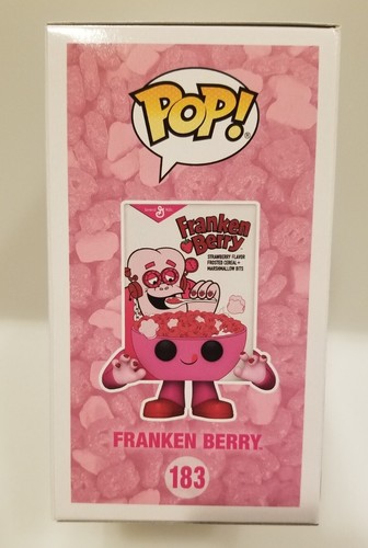 Nuovo con scatola Funko PoP! Funko Esclusiva Statuetta Franken Berry con protezione - Foto 2 di 6