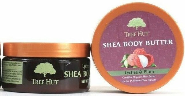 tree hut shea body butter lychee and plum
