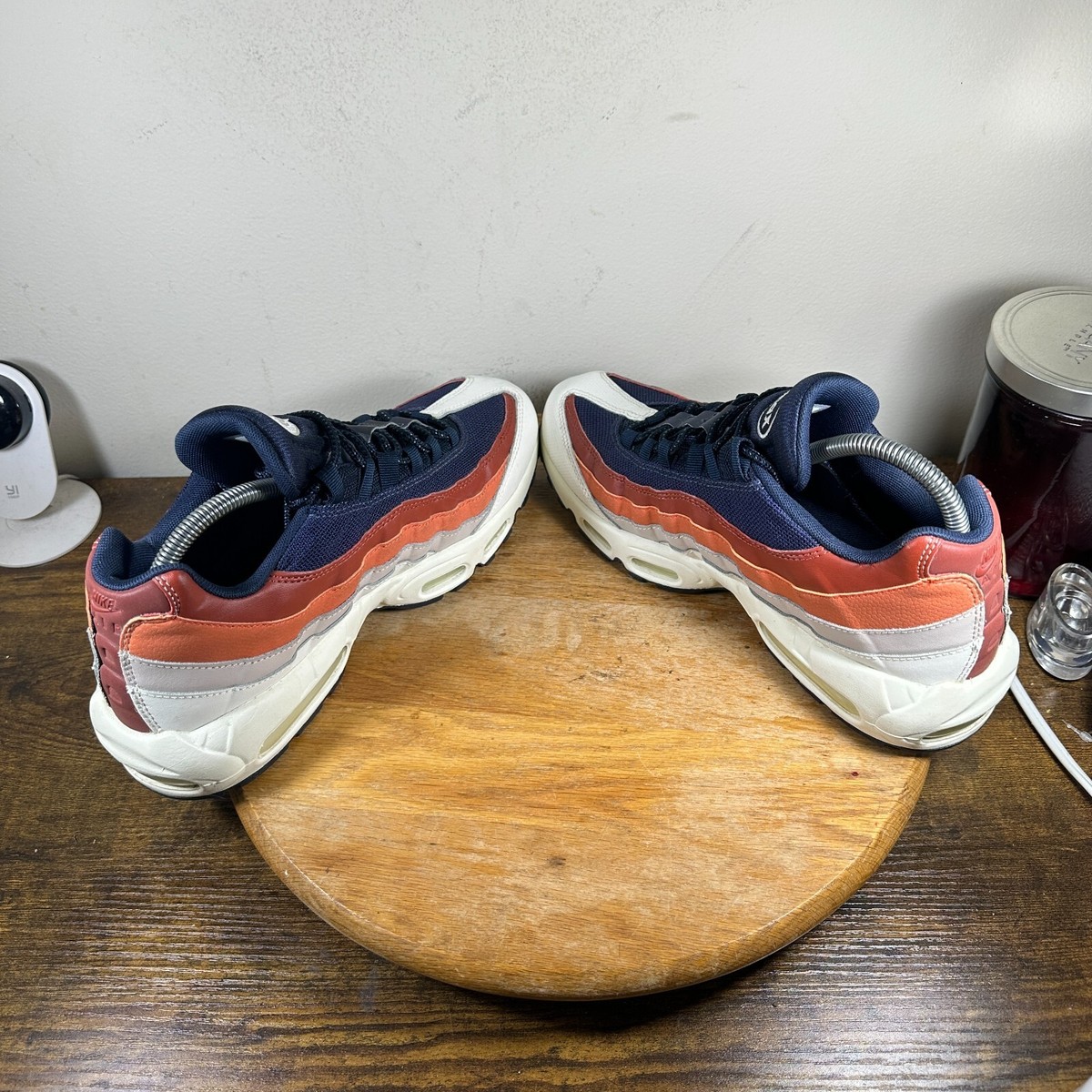 Nike Air Max 95 Essential Sail Obsidian Desert Sand Shoe Men's