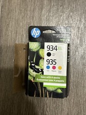 Genuine HP 934XL Black  935 Cyan Magenta Yellow Ink Cartridges Dated 12/2024