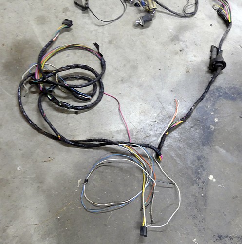 1976 C3 Corvette Rear Tail light Wiring Harness - Foto 5 di 6