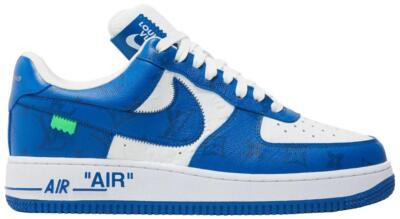 Size 8.5 - Nike Louis Vuitton x Air Force 1 Low White Team Royal