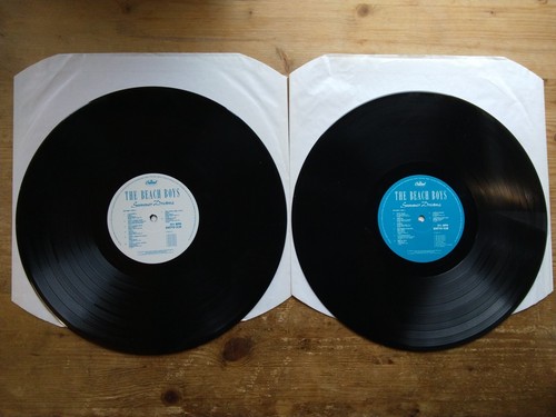 The Beach Boys Summer Dreams EX 2 x Vinyl Record Album EMTVD51 1990 Compilation - Picture 5 of 5