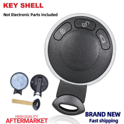 3 Button Smart Remote Key Fob Shell Case for BMW Mini Cooper R56 R57 ...