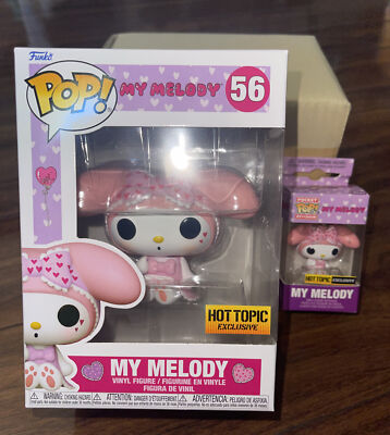 My Melody Funko Pop #56 &amp; Keychain | eBay