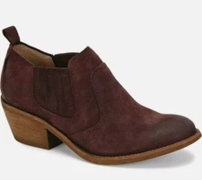 Sofft Women's Adien Bootie Mosto Red Suede Comfort Cushion Insole Size 6 M