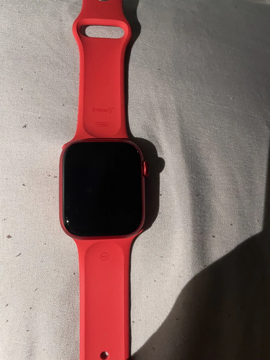 Apple watch series 8 mm red