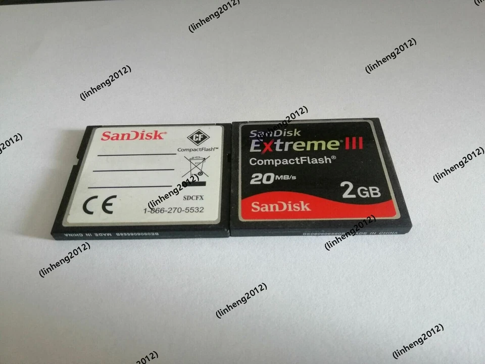 SanDisk Extreme III   20MB/S   2gb  CF Memory CARD compact flash card  SDCFX - Image 2 of 2