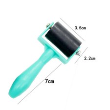 1Pc Small 3.5cm Rubber Print Roller Print Brush DIY Ink Art Oil Painting Tool