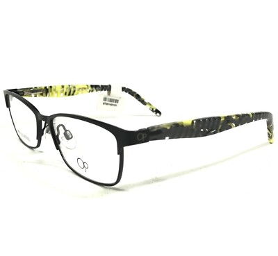 Ocean Pacific CALI BLACK Kinder Brille Rahmen Grau Gelb Rechteckig 50-14-130