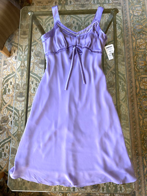 Marina Rinaldi Max Mara Silk Chiffon Crystal Neck Bow Coquette Dress Size 17 12