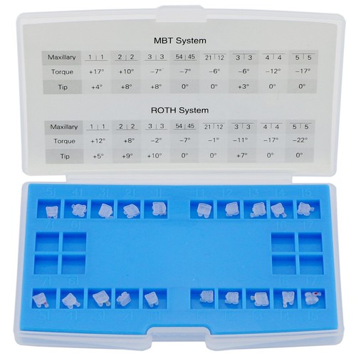 ORMAER 3M Soportes de Ortodoncia Dental Cerámica Roth MBT 018 Ranura 3 4 5 Ganchos Malla - Imagen 5 de 38