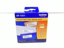 Brother DK1201 Die-Cut Standard White Address Label - 1.1" x 3.5"