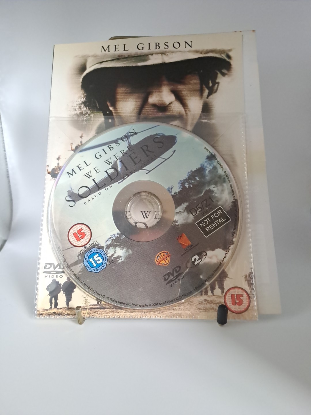 We Were Soldiers Mel Gibson 2005 DVD Disc Only
