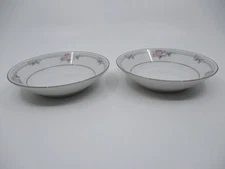 NORITAKE TARKINGTON - 2 FRUIT BOWLS - 5 1/2"  0302J