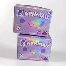 Lot Of 2 Aphmau MeeMeows Mystery Plush Gemstone Dragons Edition NEW Sealed