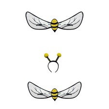 Bee Wing Creative Halloween Cosplay Prop for Stage Performance Role Play