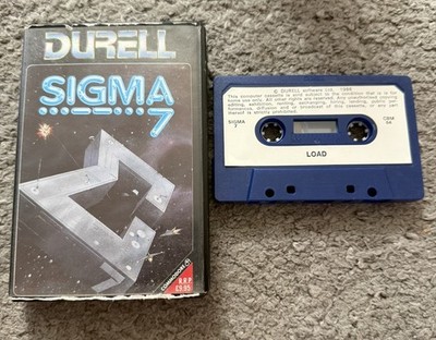 Sigma 7 - Durell - C64 Commodore 64 Spiel getestet sehr guter Zustand 