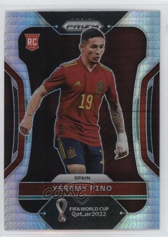 2022 Panini Prizm World Cup Qatar Hyper Prizm Yeremy Pino #229 12pq