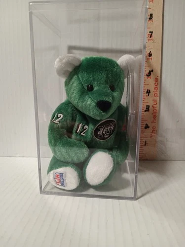 JOE NAMATH SALVINO'S BAMMER bear Autographed on tag NFL NY JETS  in plastic case