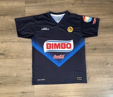 Calderon Sport Club América Bimbo 2013-2014 Away Soccer Jersey Mens L Large