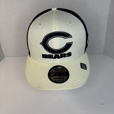 Chicago Bears NFL New Era 59Fifty Inspire Change White/Black Mesh Hat Cap OS