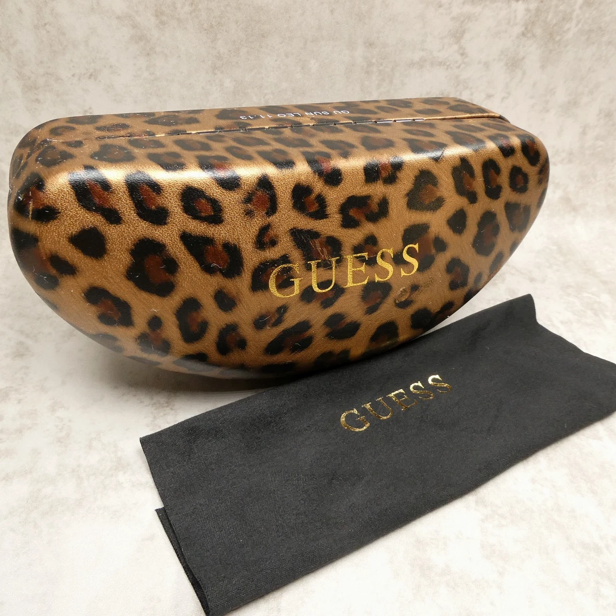 GUESS Animal Print Eyeglass Cases & Storage Sunglasses for 