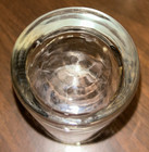 Set of 8 (Eight) Libbey Platinum Leaves Flat 5 ounce Juice Glasses Original Box — photo 8