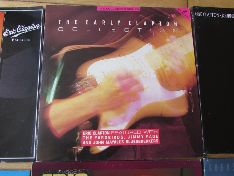 6x Eric Clapton Records LPs Job Lot Bundle Vinyl - Image 3 of 4