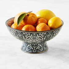Morris Co. Bluebell Fruit Bowl-Williams Sonoma 38075