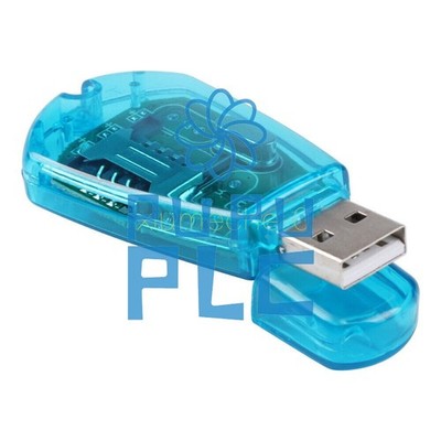 USB Cellphone   SIM Card Reader Copy Cloner Writer SMS Backup  /CDMA M #tk
