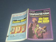 GESPENSTER KRIMI GRUSELROMAN HEFT BAND NR.337 MIT TONY BALLARD